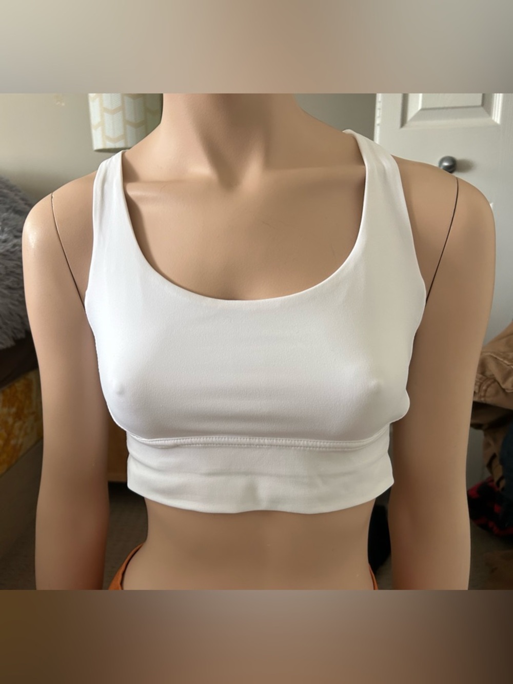 KWIK CO Ivory Criss Cross Bra - Picture 2 of 7